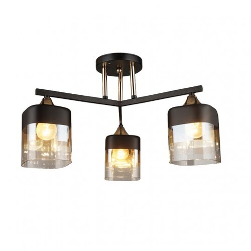 Mitea Lighting Luster crni Max.60W 220~240V 3xE27 M10710-3 Slike