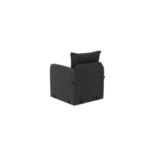 Atelier Del Sofa Fotelja na rasklapanje Saga Single, 68x70x66 cm, Tamnosiva Slike