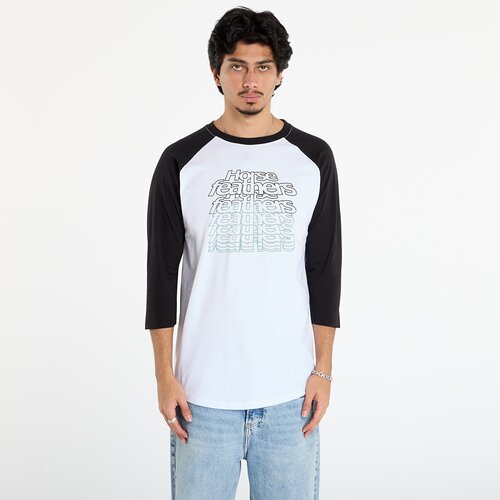 Horsefeathers Majica Rollin Raglan T-Shirt White/ Black XXL Cene