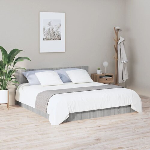  Uzglavlje za krevet boja hrasta 200x1,5x80 cm konstruirano drvo Slike