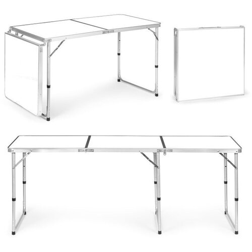 Modern Home sklopivi sto za kampovanje white, 180X60 cm Cene