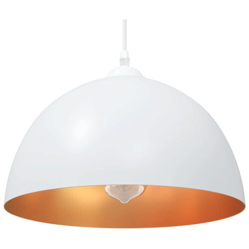 VidaXL Viseće svjetiljke 2 kom podesive visine E27 bijela &amp;Oslash; 30cm metal Slike