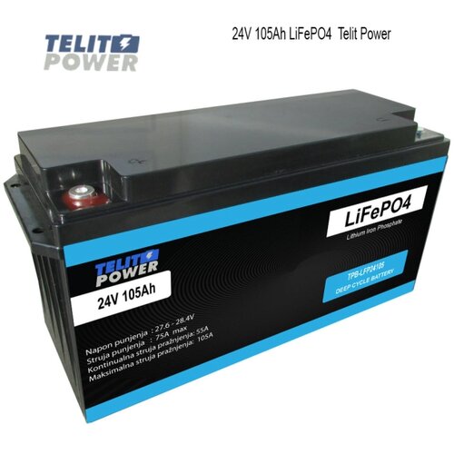 Telit Power Akumulator 24V 105Ah TPB-LFP24105 LiFePO4 Cene