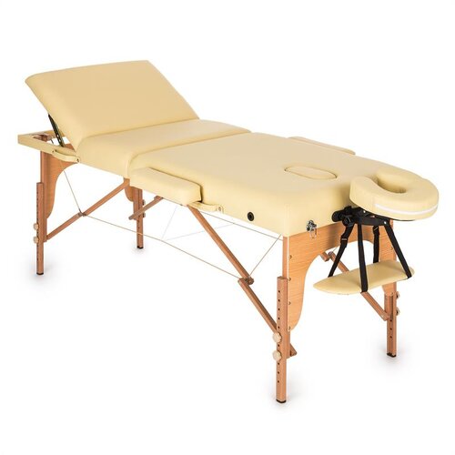 Klarfit Mt 500 stol za masažu, Bež Slike