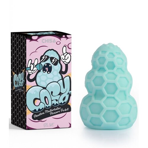  Masturbator Phantom Pleasure Pocket, 7.8cm, Plavi Slike