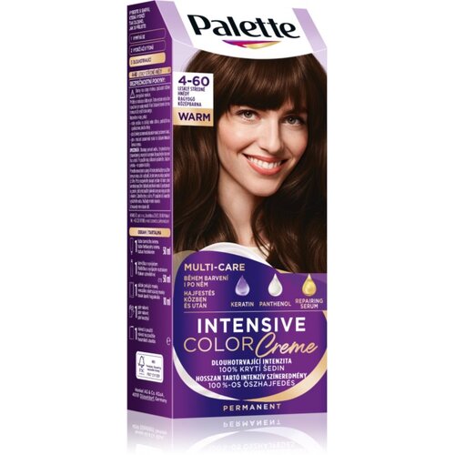 Schwarzkopf Palette Intensive Color Creme permanentna barva za lase odtenek 4-60 Radiant Medium Brown 1 kos Cene