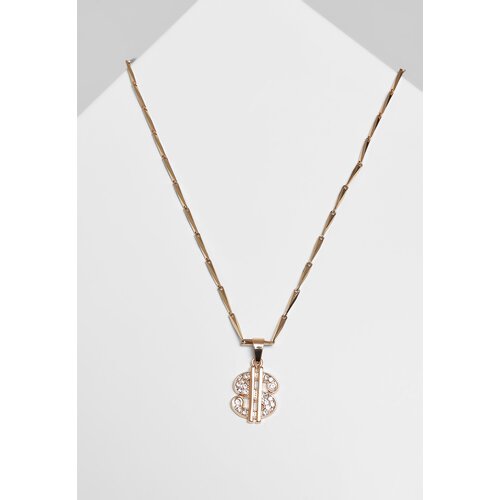 Urban Classics Dollar necklace - gold color Cene