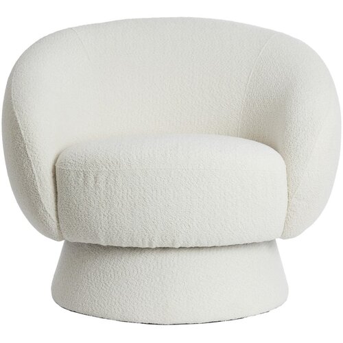 Light &amp;amp; Living Kremno bel fotelj iz tkanine boucl&amp;eacute; Avoria &amp;ndash; Slike