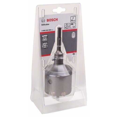 Bosch pribor za vrtalno kladivo krona 68 mm za sds plus Slike