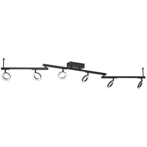 Eglo stropni reflektor Cardillio 1 900839, 6x LED 3,2 W, duljina 158,5 cm, crna Slike