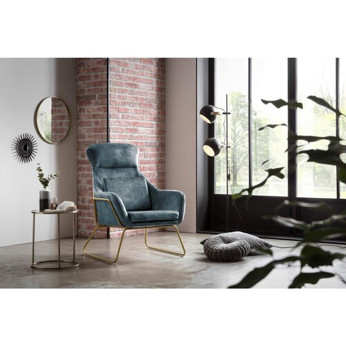 Livetastic FOTELJ, modra tekstil Cene