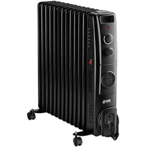 Vox OHB59F13BL uljani radijator, 13 rebara, 2500 W, crni Cene