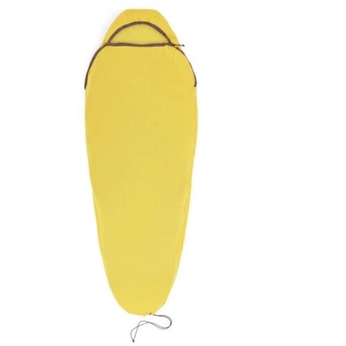 Sea To Summit Reactor Sleeping Bag Liner - Mummy W /Drawcord- compact- yellow Cijene