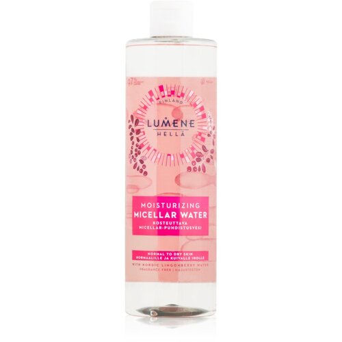 Lumene Moisturizing [HELL&amp;Auml;] micelarna voda za normalno do suho kožo 400 ml Slike