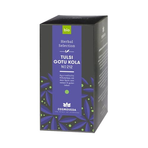 Cosmoveda Bio čaj tulsi gotu kola - 25 vreć. Cijene