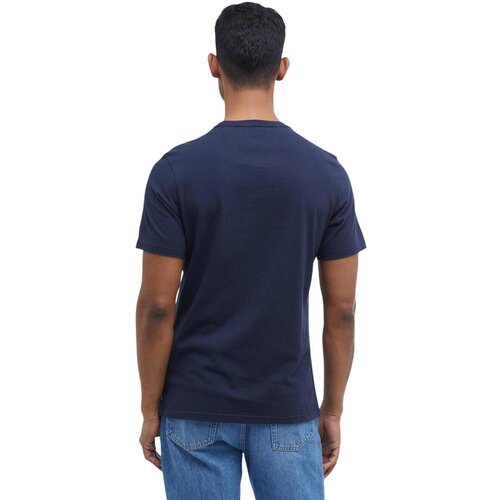 Barbour Majice s kratkimi rokavi TARTAN SPORTS TEE MTS0670 Modra Slike