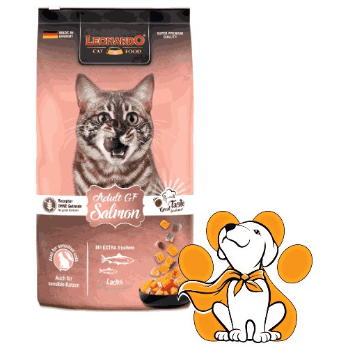 Leonardo Cat GF Losos 7,5kg, Hrana Bez Žitarica Za Odrasle Mačke Cene