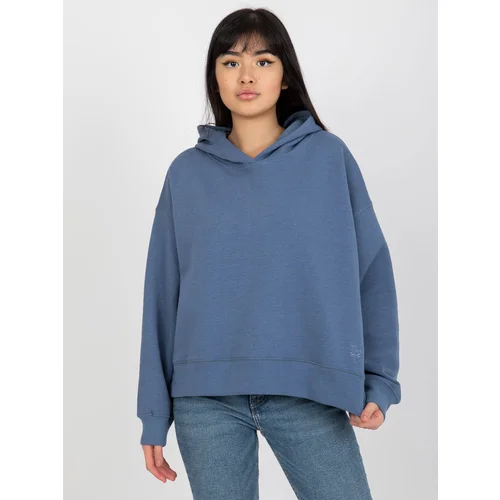 Fashion Hunters Dark blue hoodie MAYFLIES