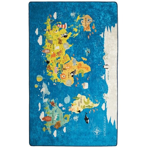 Unknown dječji tepih World Map, 100 x 160 cm Cijene