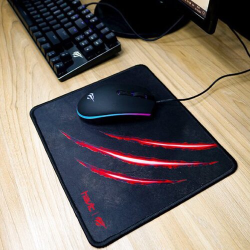 Havit HV-MP838 Gaming mouse pad Black, Red Slike