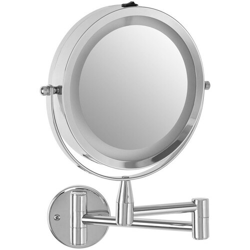 Premier Housewares Kozmetično ogledalo z lučjo/povečevalno (2x povečava) 18x29 cm Cassini &ndash; Cene