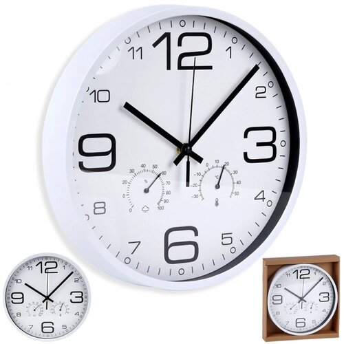 Vilde 569939 - Zidni sat sa termometrom 30cm Slike