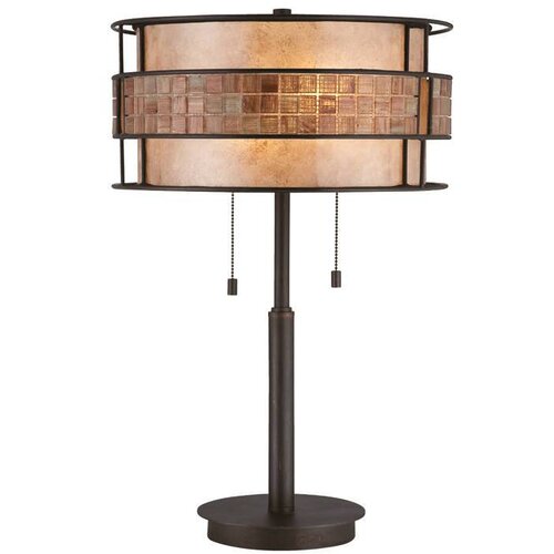 Elstead Lighting Elstead Laguna Namizna svetilka z 2 lučmi, renesansa, bakrena, E27, (22100399) Slike