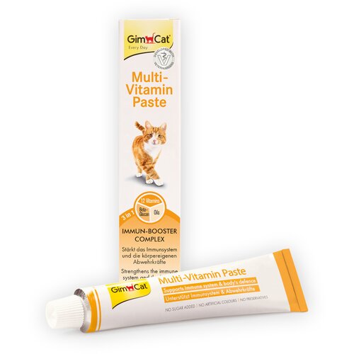 Gimcat Multi-Vitamin mačja pasta - Varčno pakiranje: 2 x 200 g Slike