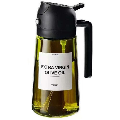 INF Odebeljena steklenička za olje - 2-v-1 pršilo in nalivanje, odporna na svetlobo Black, (5000136418) Cene