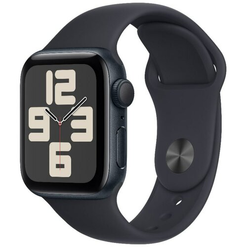 Apple watch se (2nd gen) 2023 gps mr9x3se/a 40mm midnight alu case w midnight sport band - s/m Slike