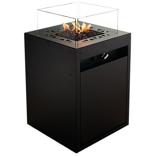 Planika Square GAS - Spolja&amp;scaron;nji plinski kamin 79,7x48 cm 10kW Slike