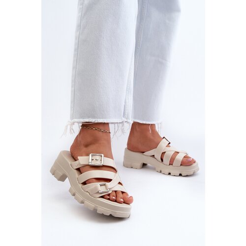 Zaxy Fragrant Women's Mules With Low Heel Cene
