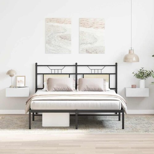 Viseći noćni ormarići 2 kom 40 x 30 x 15 cm konstruirano drvo Cijene