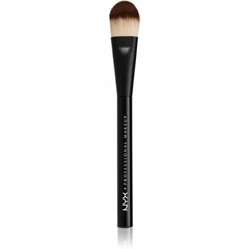 NYX Professional Makeup Pro Brush ravni kist za make-up 1 kom