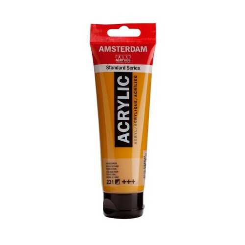 Amsterdam, akrilna boja, gold ochre, 231, 120ml ( 680231 ) Slike
