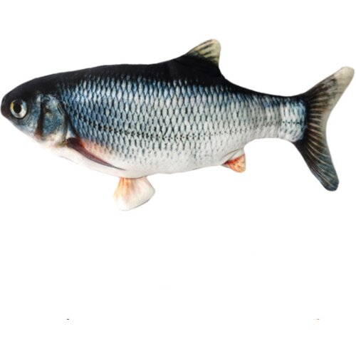 INF Interaktivna mačja igrača Splashing Fish Grey, (21276186) Cene