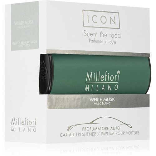 MILLEFIORI Icon White Musk miris za auto 1 kom Cene