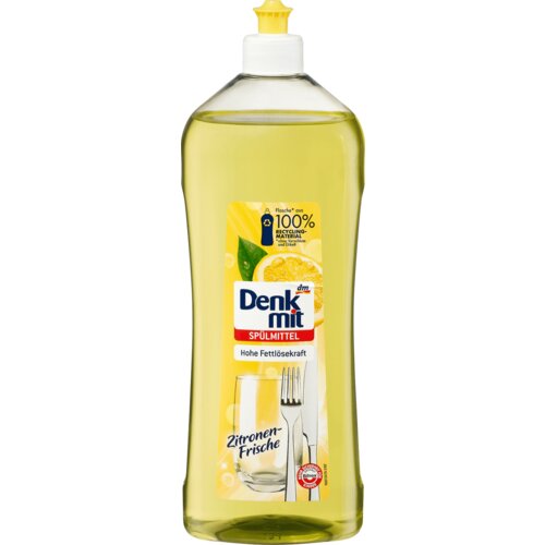 Denkmit Detergent za ručno pranje sudova - limun 1 l Cene