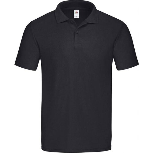 Fruit Of The Loom Czarna koszulka męska polo Original Polo Friut of the Loom Cene