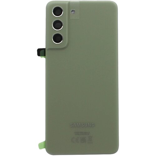 Samsung Originalni pokrov baterije za S21 FE Olive, z zašcito za objektiv kamere, (21733566) Cene