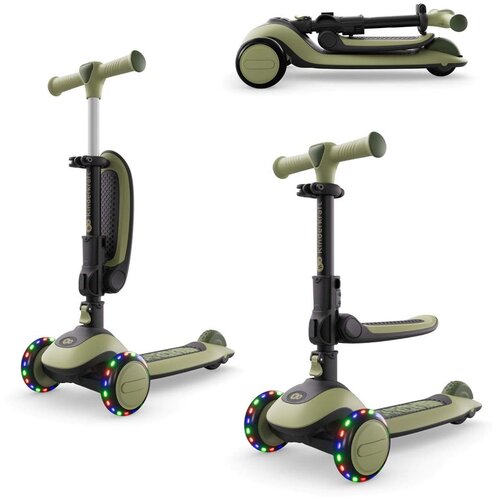 Kinderkraft romobil HALLEY 2, Grassland green Slike