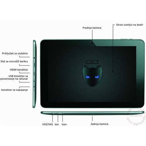 Blueberry NetCat M-10 tablet pc računar Slike
