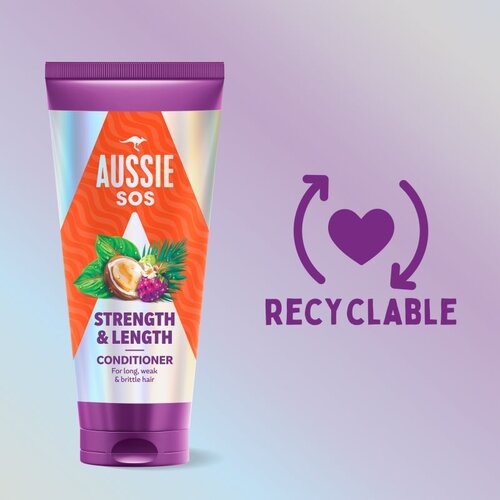 Aussie SOS Strength Length krepilni balzam za dolge lase 200 ml Slike