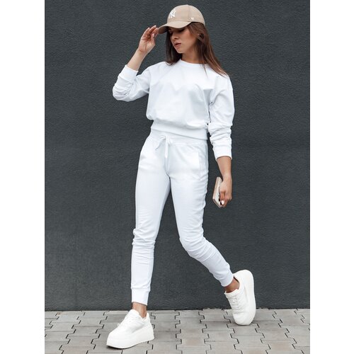 DStreet Women&amp;#039;s classic sweatshirt CASUALVIBE white Slike