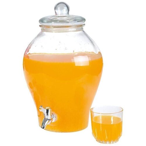 Orion Steklen kozarec za pijačo s pipo 6,5 l, (5000019855) Cene