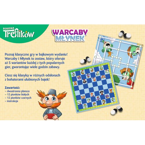  IGRA - Dame i mlin Trefl Obiteljski Trefl 02658 Slike