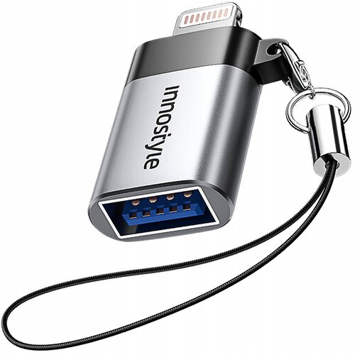Innostyle ADAPTER USB-A 3.0 NA LIGHTNING IPHONE IPAD 3A OTG, (5000261444) Cene