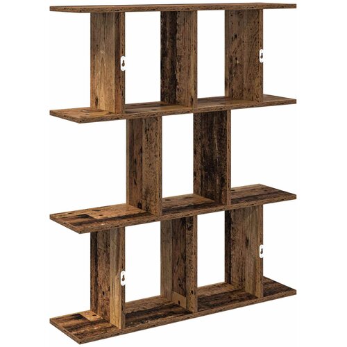  Polica na zidu Staro drvo 102 x 20 x 96 cm Konstruirano drvo Slike