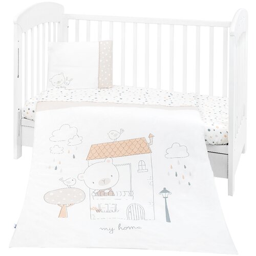 Posteljina sa ogradicom 6 pcs 60/120 My Teddy KKB60094-180 Cene