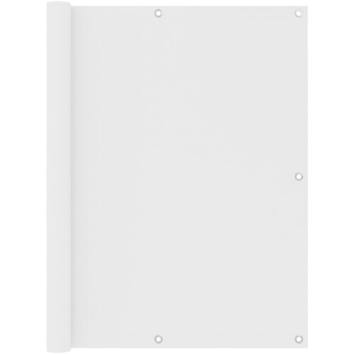 vidaXL Balkonsko platno belo 120x400 cm oksford blago Cene